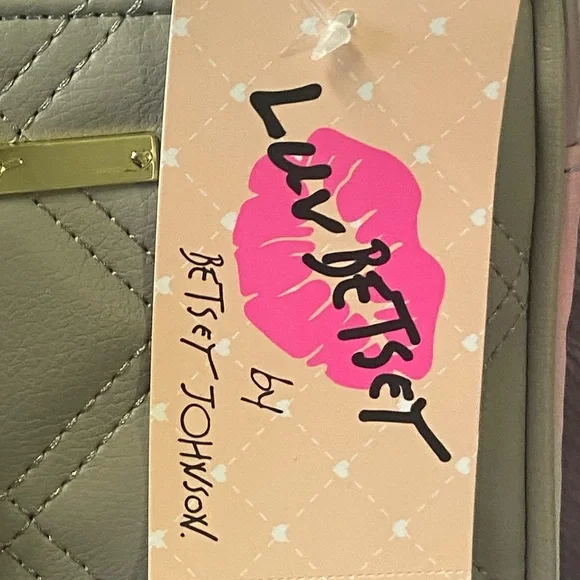 Betsey Johnson Satchel with Pouch Purse - Picture 3 of 9